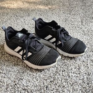 Women's Adidas Fluidup Training Lace-Up Shoes Black / White